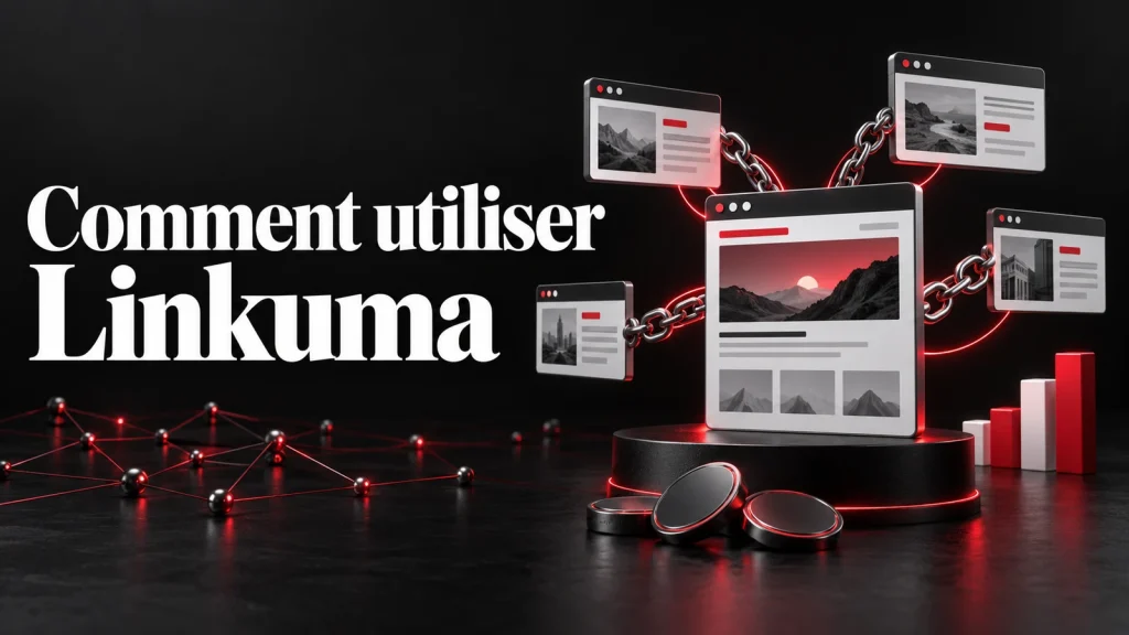 Comment utiliser Linkuma : des sites reliés par des maillons vers une page cible